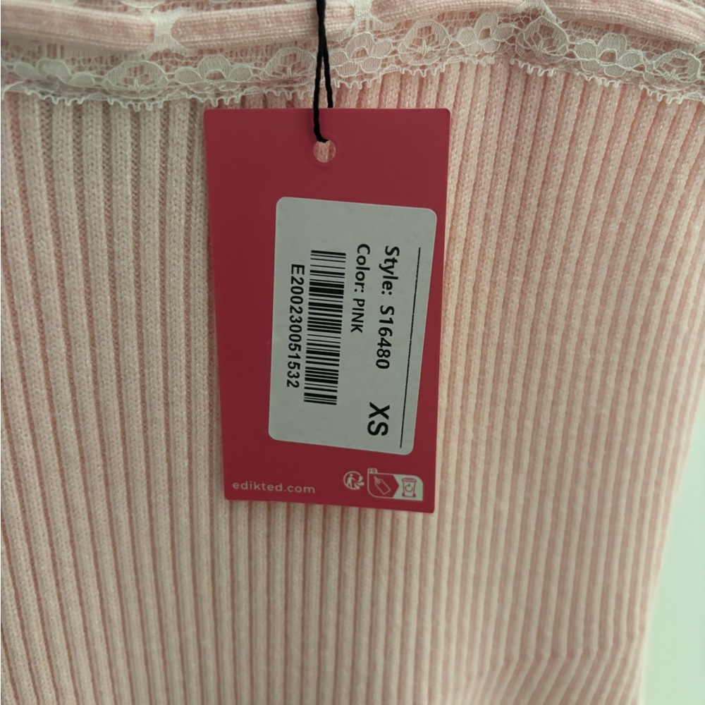 EDIKTED Pink Sleeveless Mini Dress - Picture 4 of 5